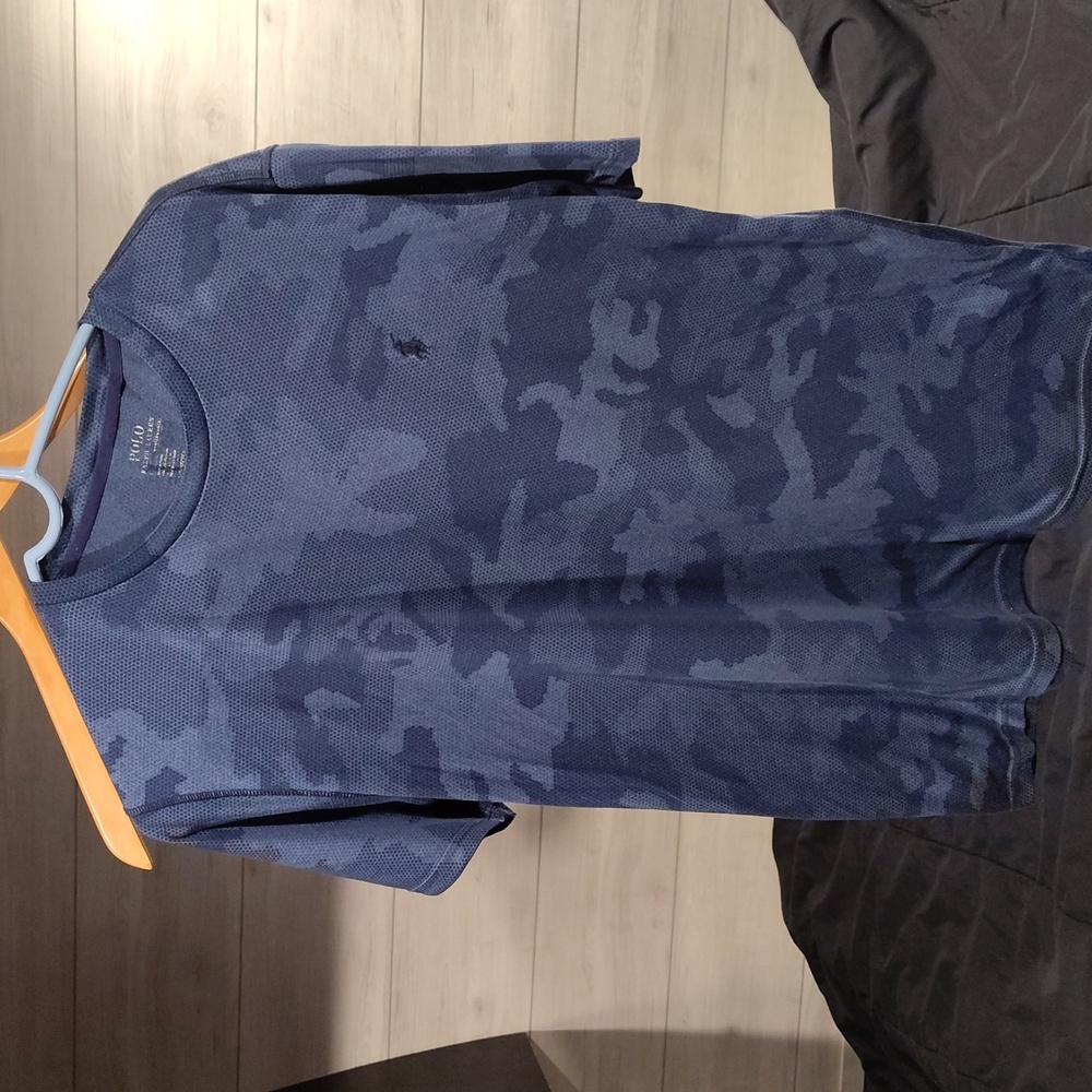 Polo by Ralph Lauren Unisex Navy Camouflage Tee